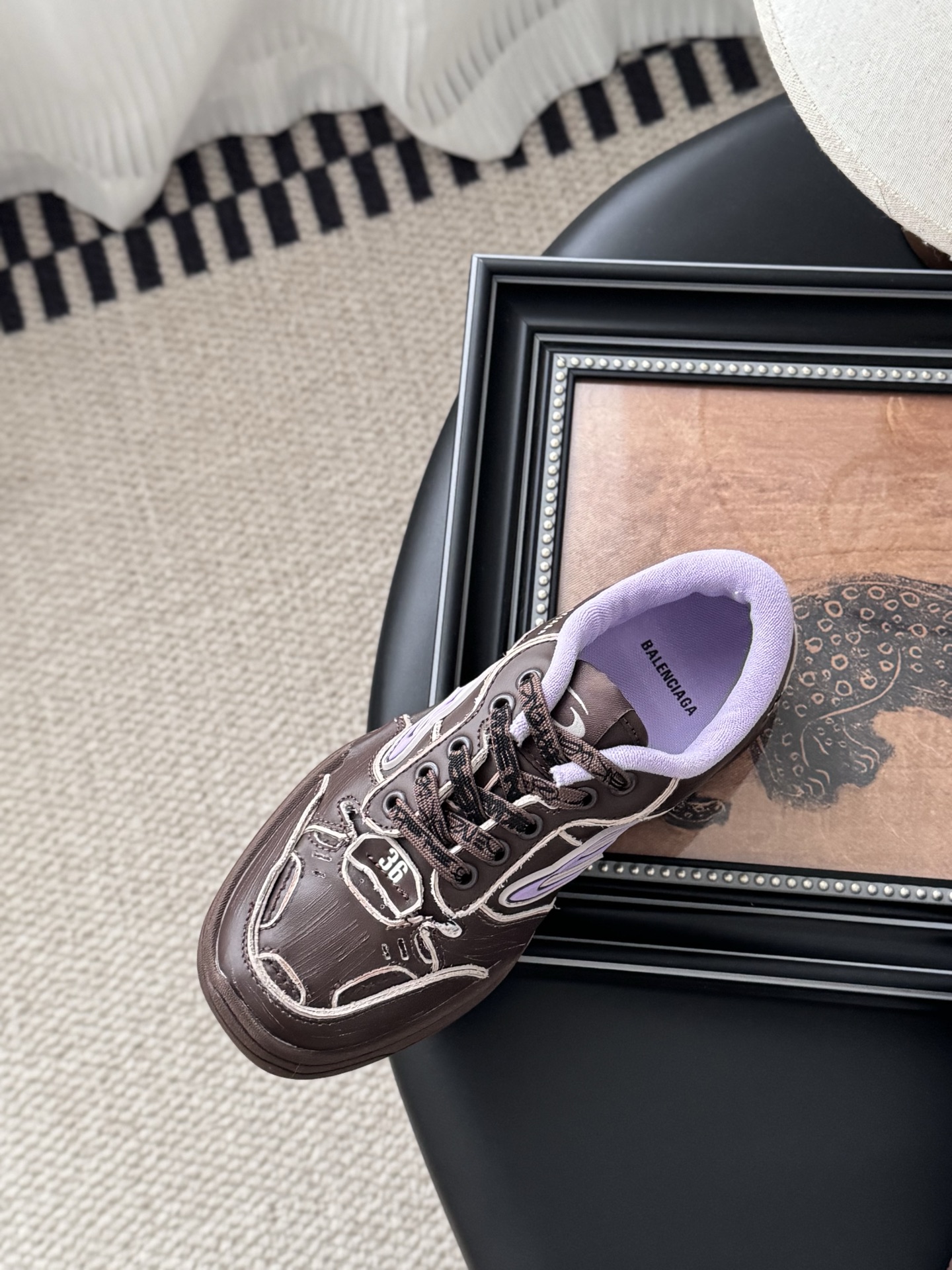 Balenciaga Hamptons Leisure Shoes: Cool Design with Graffiti Detail, Sizes 35-44 - 图片 7