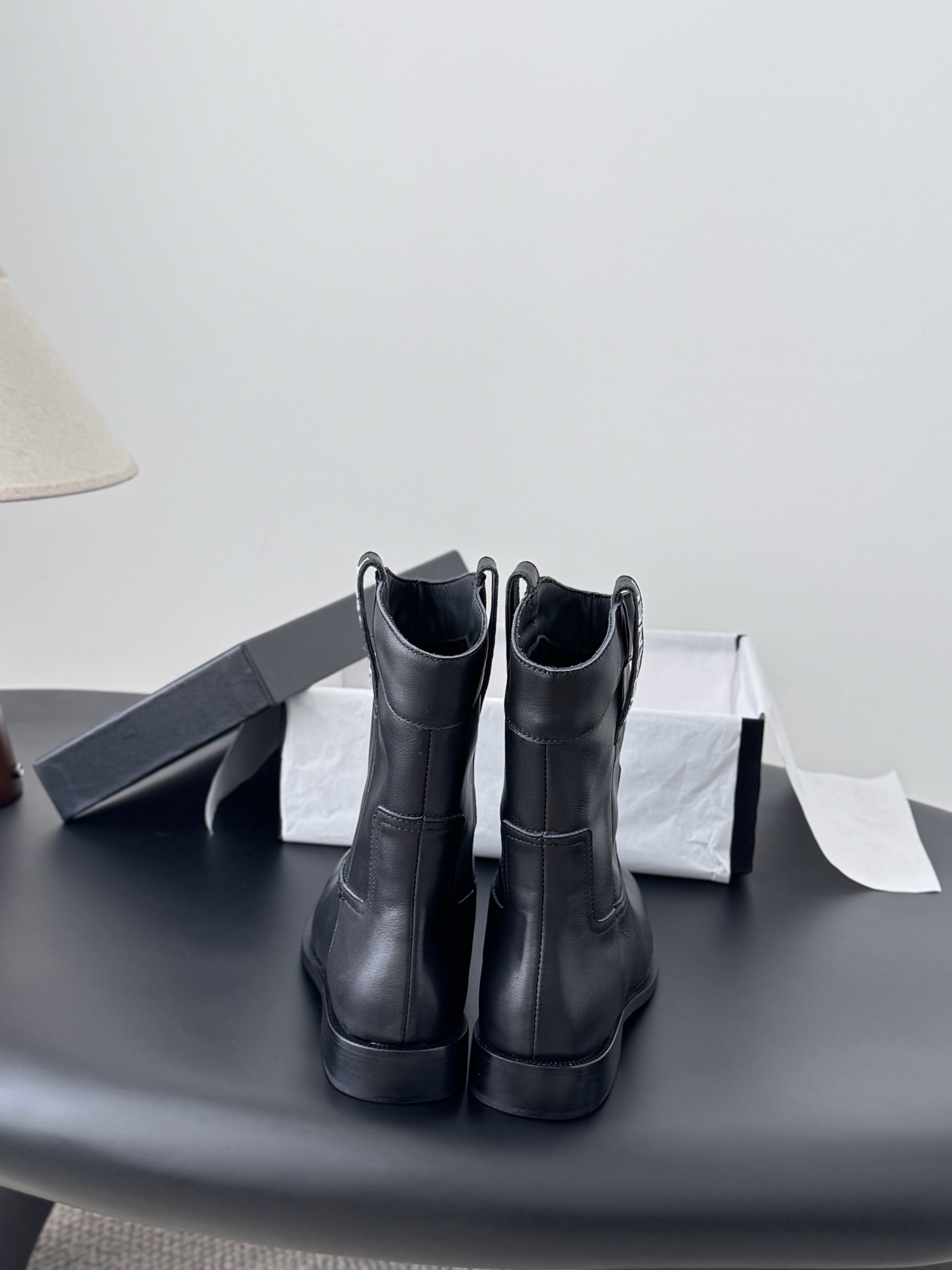 Elegant Ankle Boots in Calfskin with CC Hardware - Size 35-39 7 i1761433078757 5274 0 5