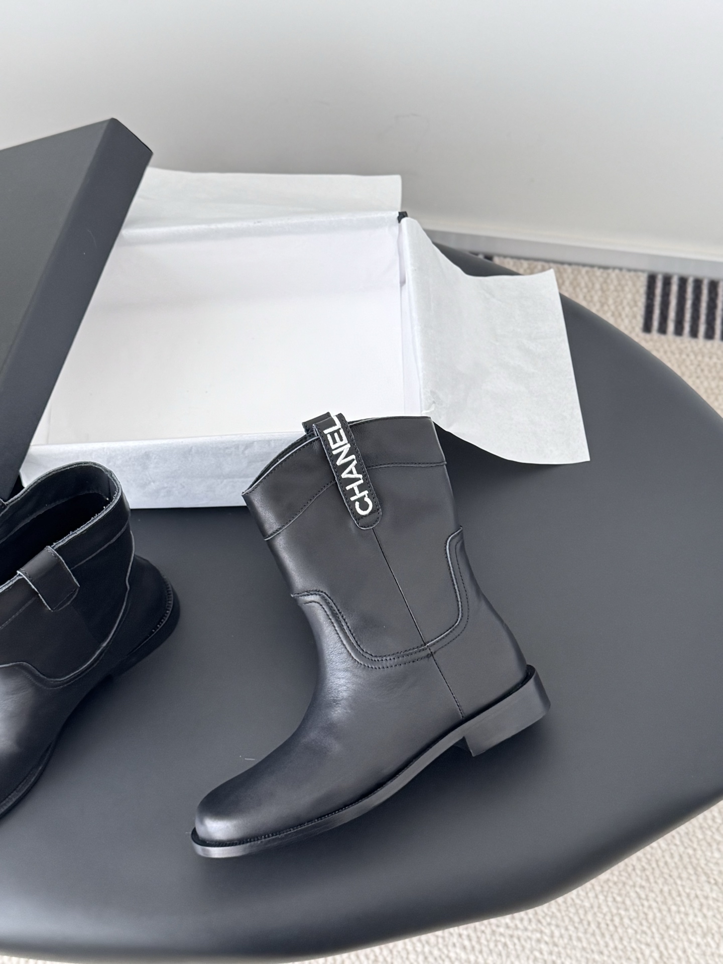 Elegant Ankle Boots in Calfskin with CC Hardware - Size 35-39 4 i1761433078815 9151 0 2