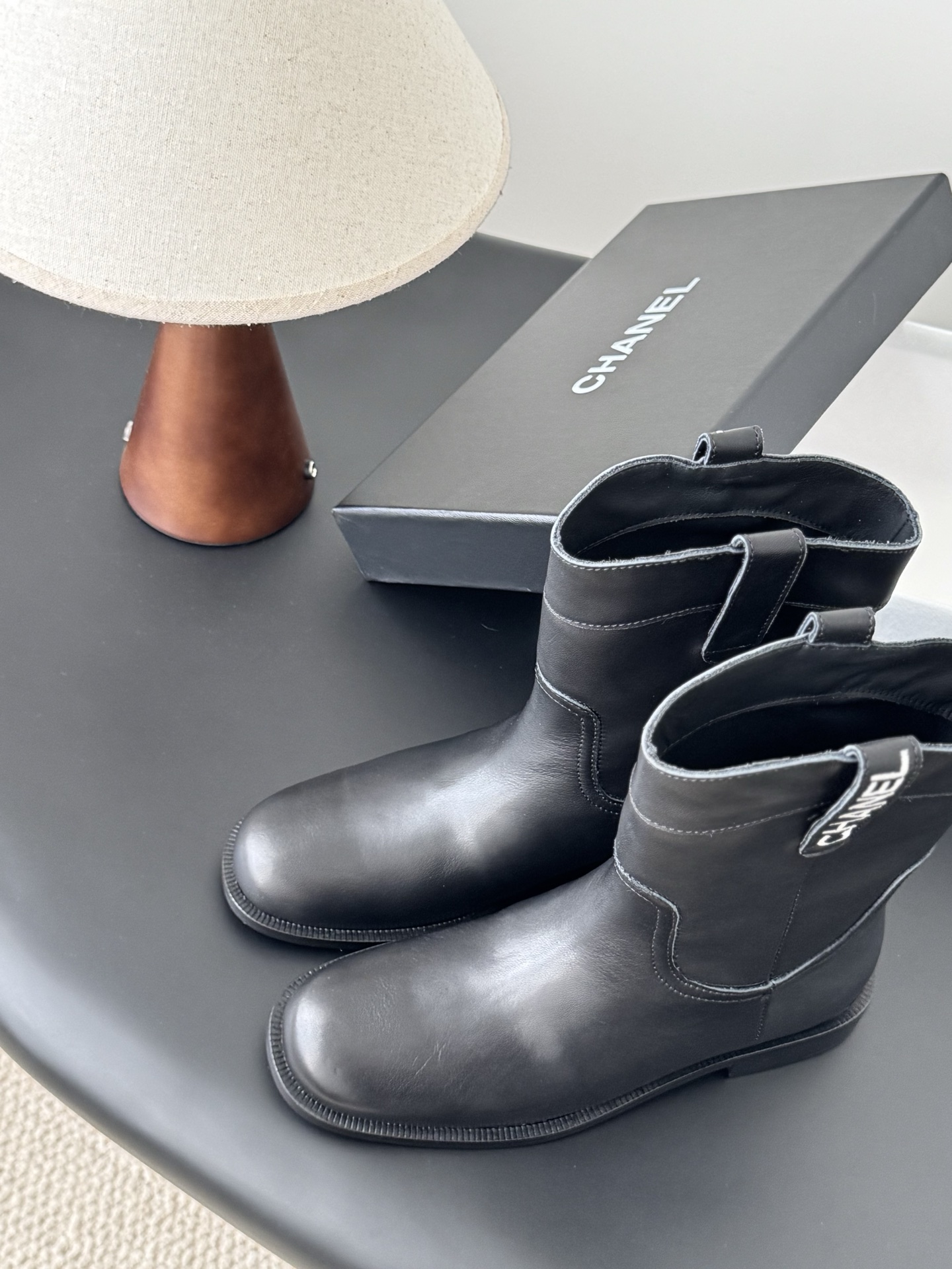 Elegant Ankle Boots in Calfskin with CC Hardware - Size 35-39 9 i1761433080315 4169 0 7