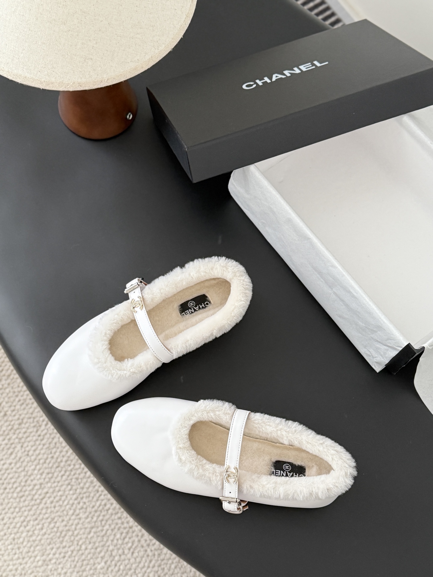 Coco Neige Loafers: Stylish Sheepskin-Lined Leather Shoes, Sizes 35-40 7 i1761603178822 7000 0 5