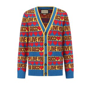 Gucci Clothing Cardigans Knit Sweater Unisex Cotton Knitted Knitting Wool Fall Collection