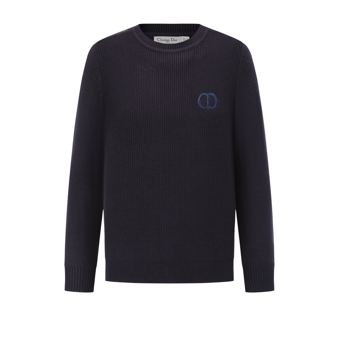 Dior Clothing Sweatshirts Best Designer Replica
 Embroidery Unisex Cotton Knitting Wool Fall Collection Fashion Long Sleeve