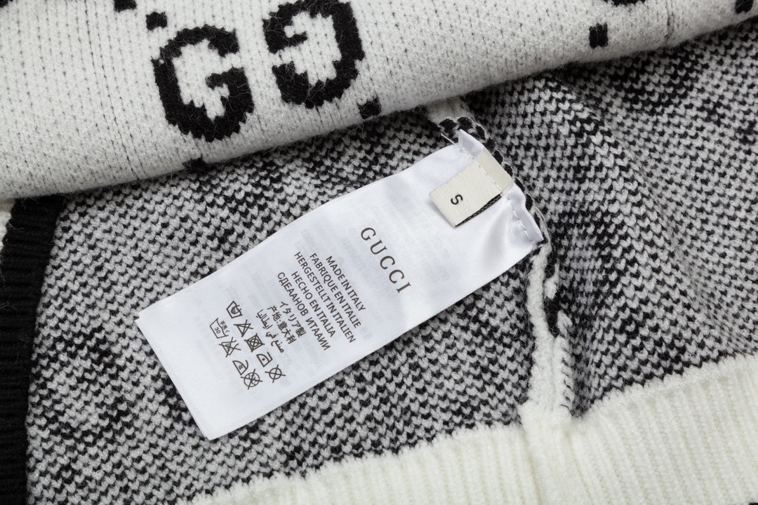 SS24 GUCCI-styled Sweaters: Top Quality Coloured Wool Line, Soft Silk Touch. - 图片 8