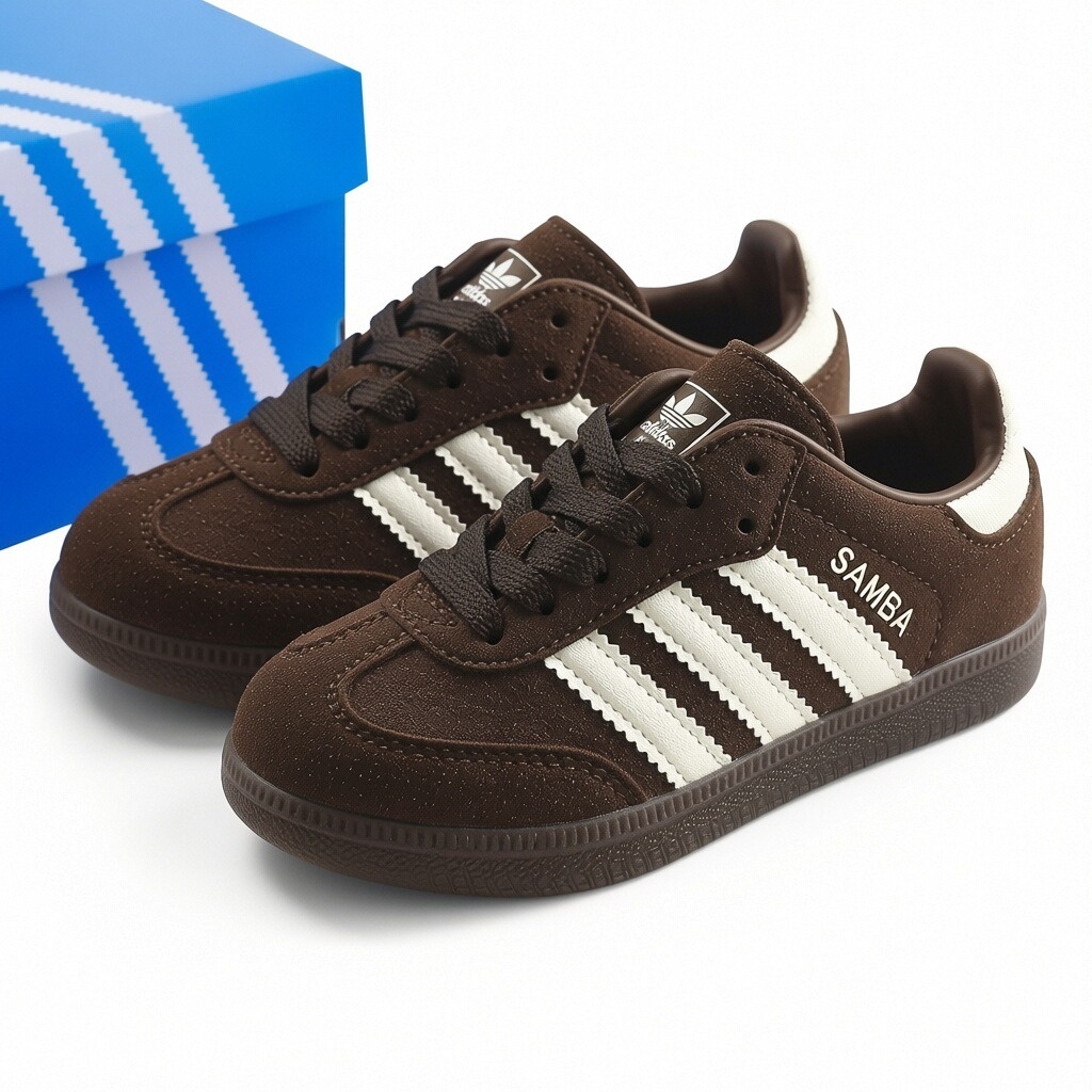 Zapatos infantiles AD material de cerdo, tallas 22-37, 35 colores para elegir