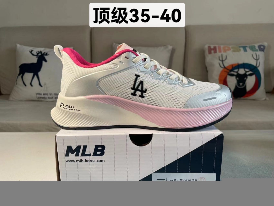 MLB登月系列顶级新品2024MLB复古小白鞋[庆祝]市面上唯一顶级纯原版本原材料打造[庆祝]原楦原档案