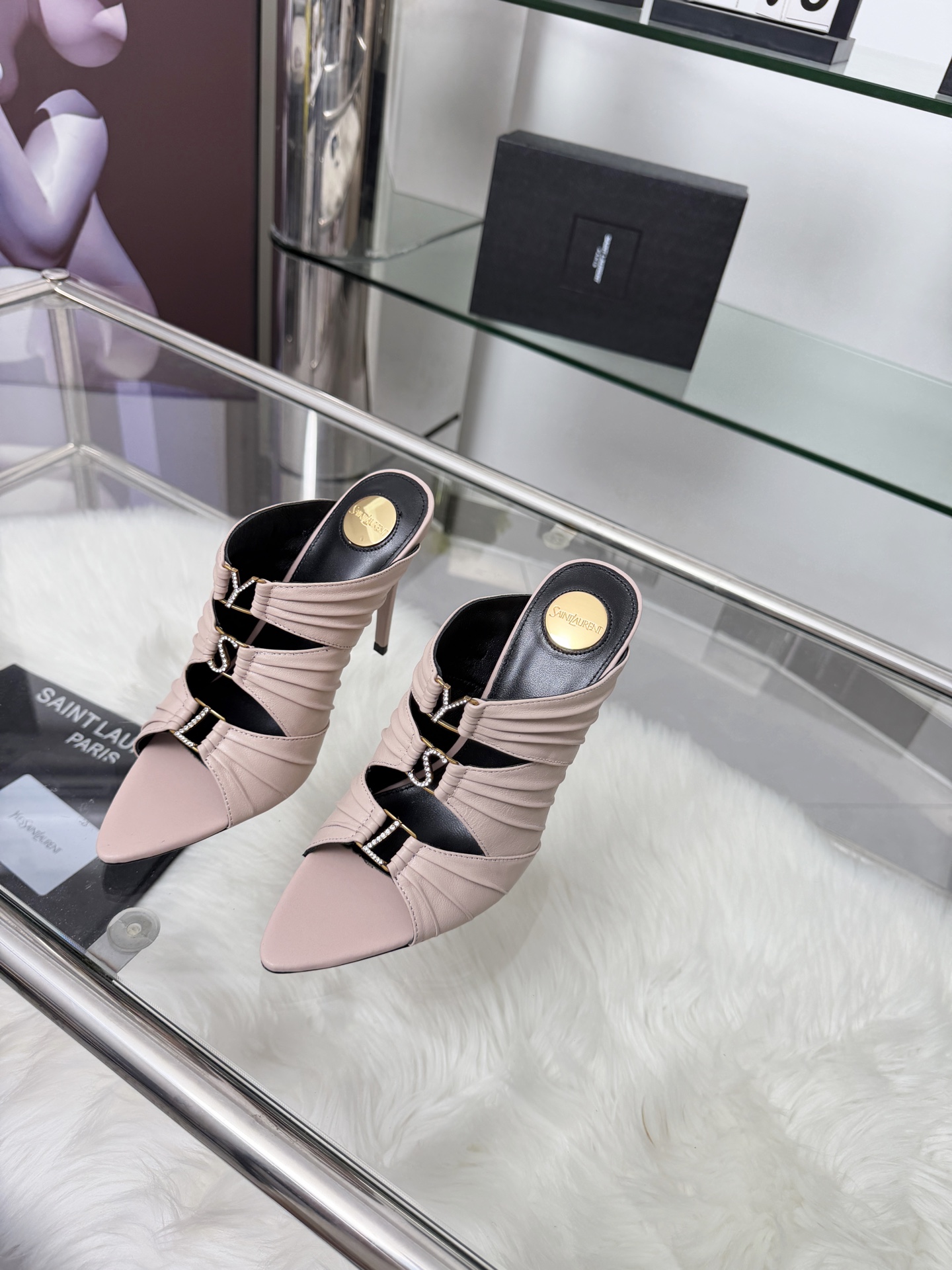 Saint Laurent Haute Couture Classic Luxury Leather Shoe Ref.137AD66D 6