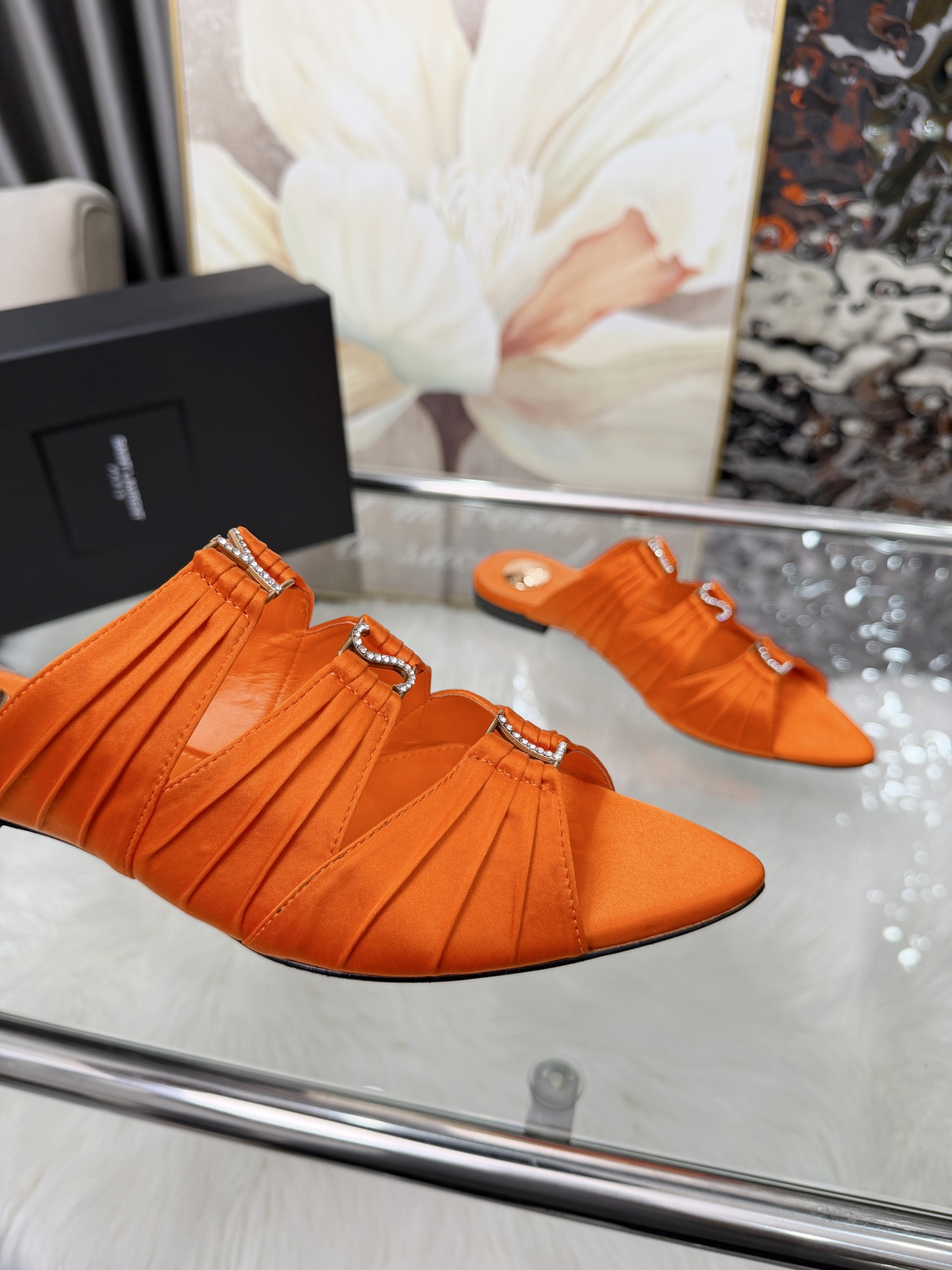 Saint Laurent Classic Luxury Leather Shoe Loafer Shoes Ref 3