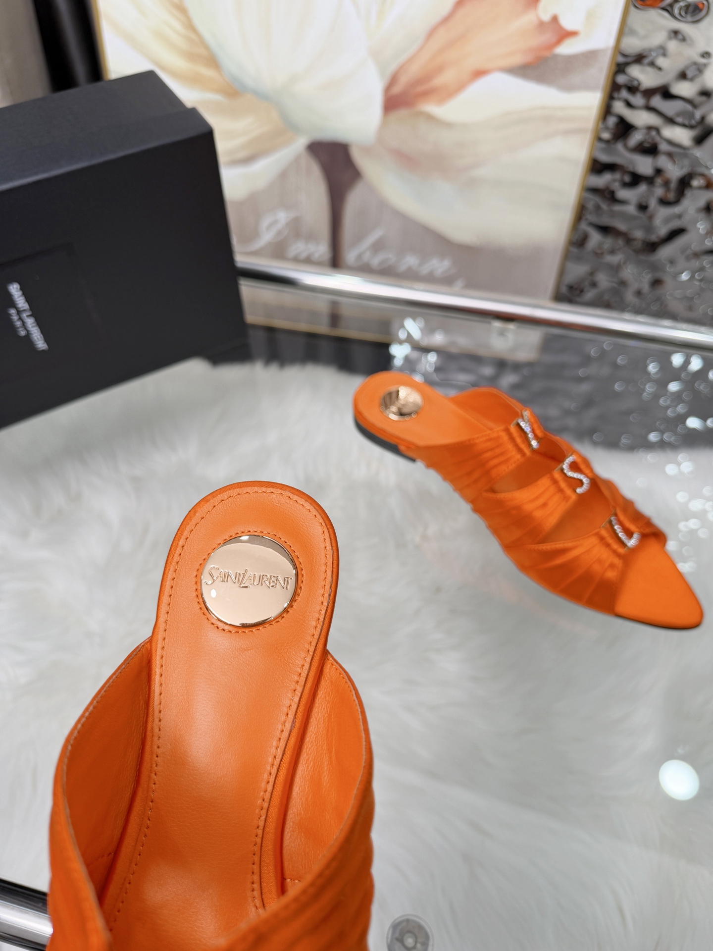 Saint Laurent Classic Luxury Leather Shoe Loafer Shoes Ref 2