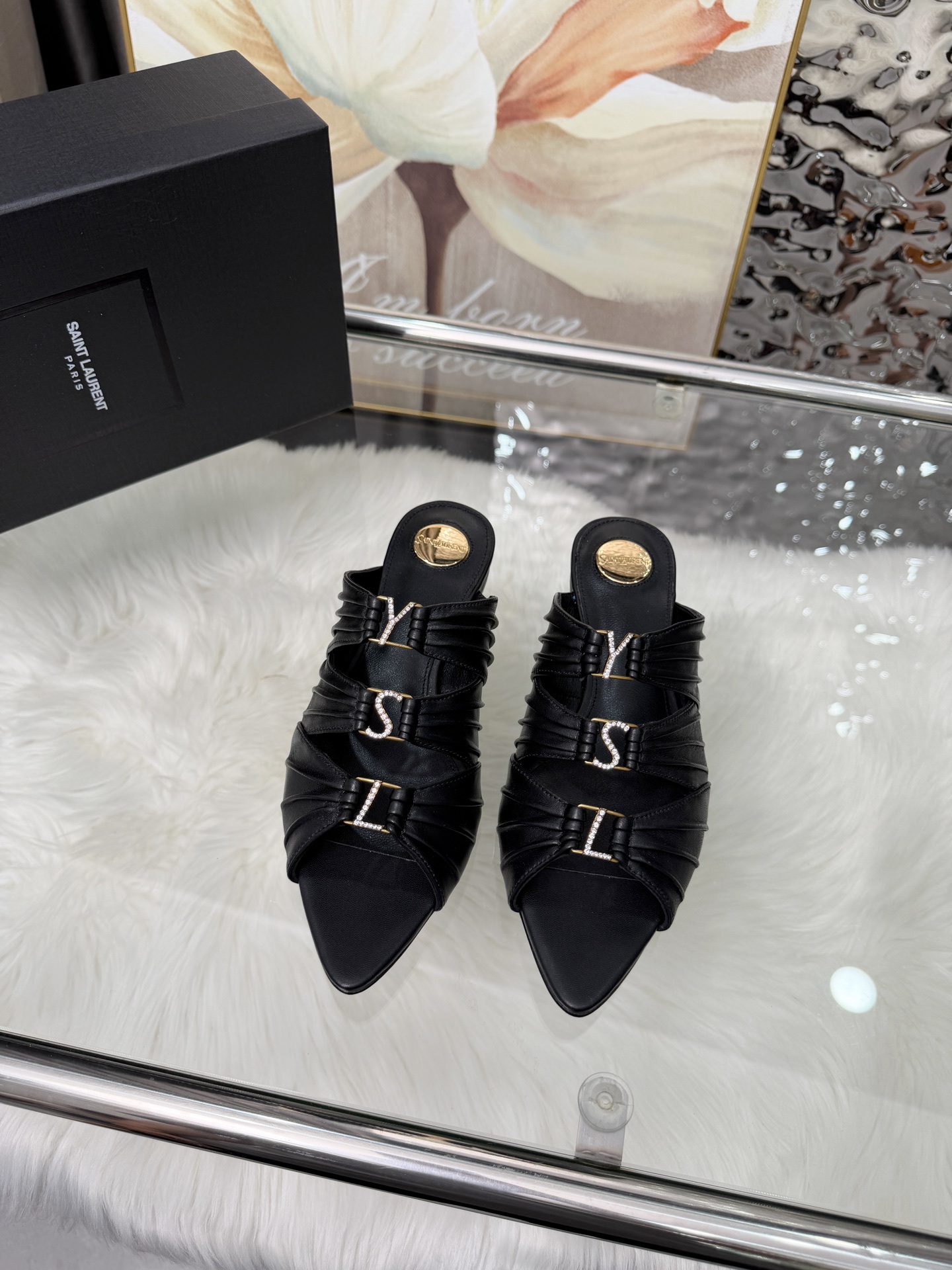 Saint Laurent Classic Luxury Leather Shoe Loafer Shoes Ref.93687615 7