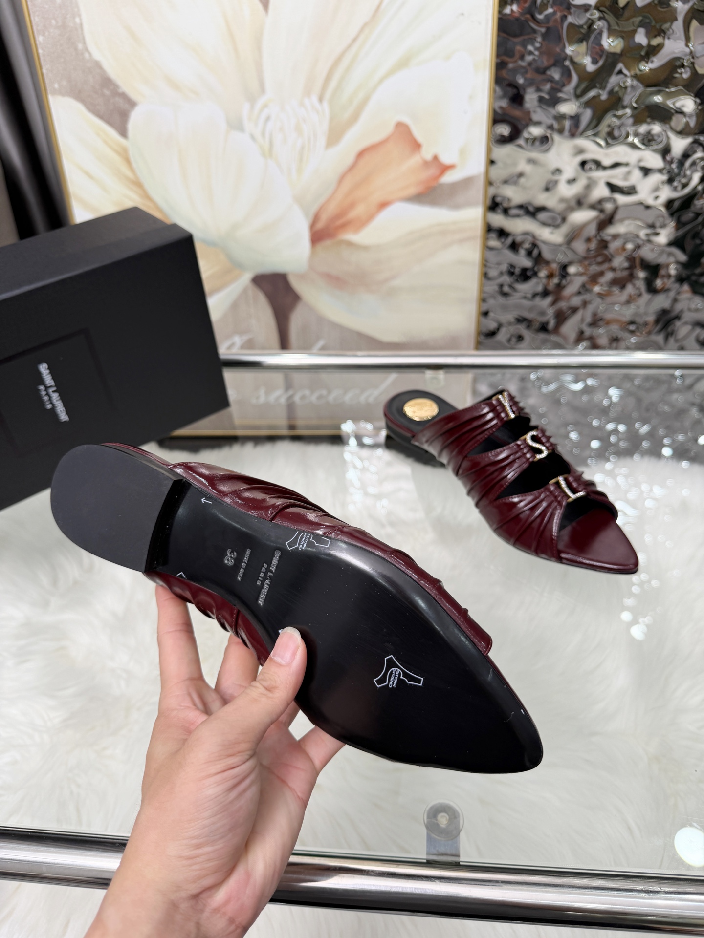 Saint Laurent Classic Luxury Leather Shoe Loafer Shoes Ref.2F69304B 6