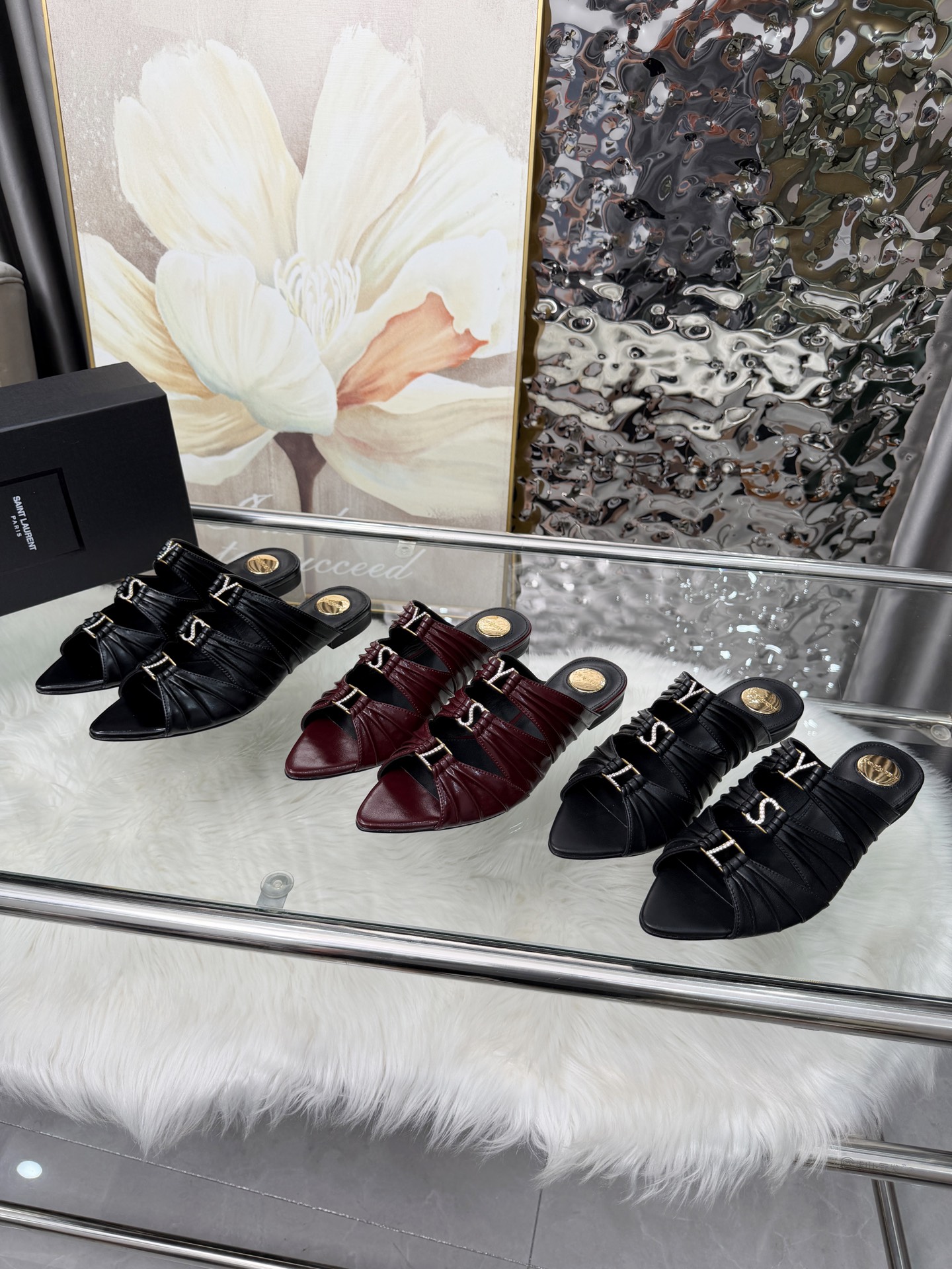 Saint Laurent Classic Luxury Leather Shoe Loafer Shoes Ref.7E86EFA6 8