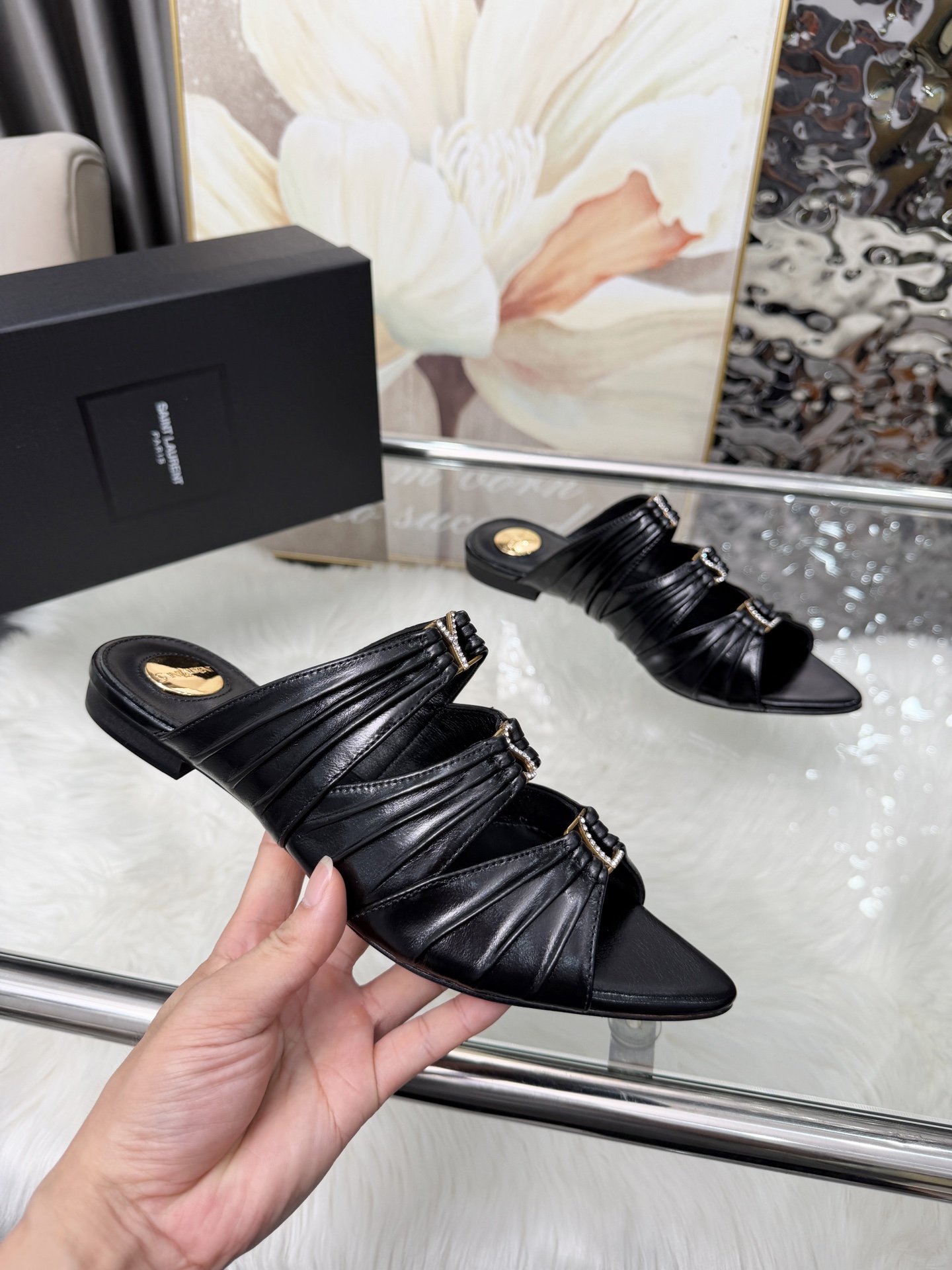 Saint Laurent Classic Luxury Leather Shoe Loafer Shoes Ref.7E86EFA6 5