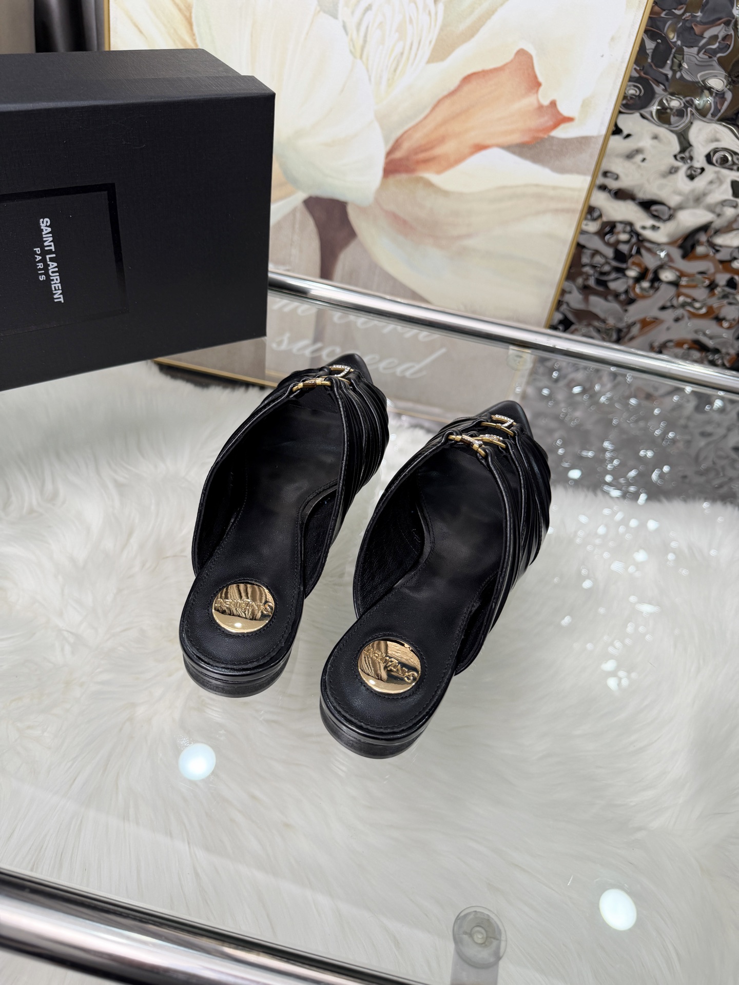 Saint Laurent Classic Luxury Leather Shoe Loafer Shoes Ref.7E86EFA6 4