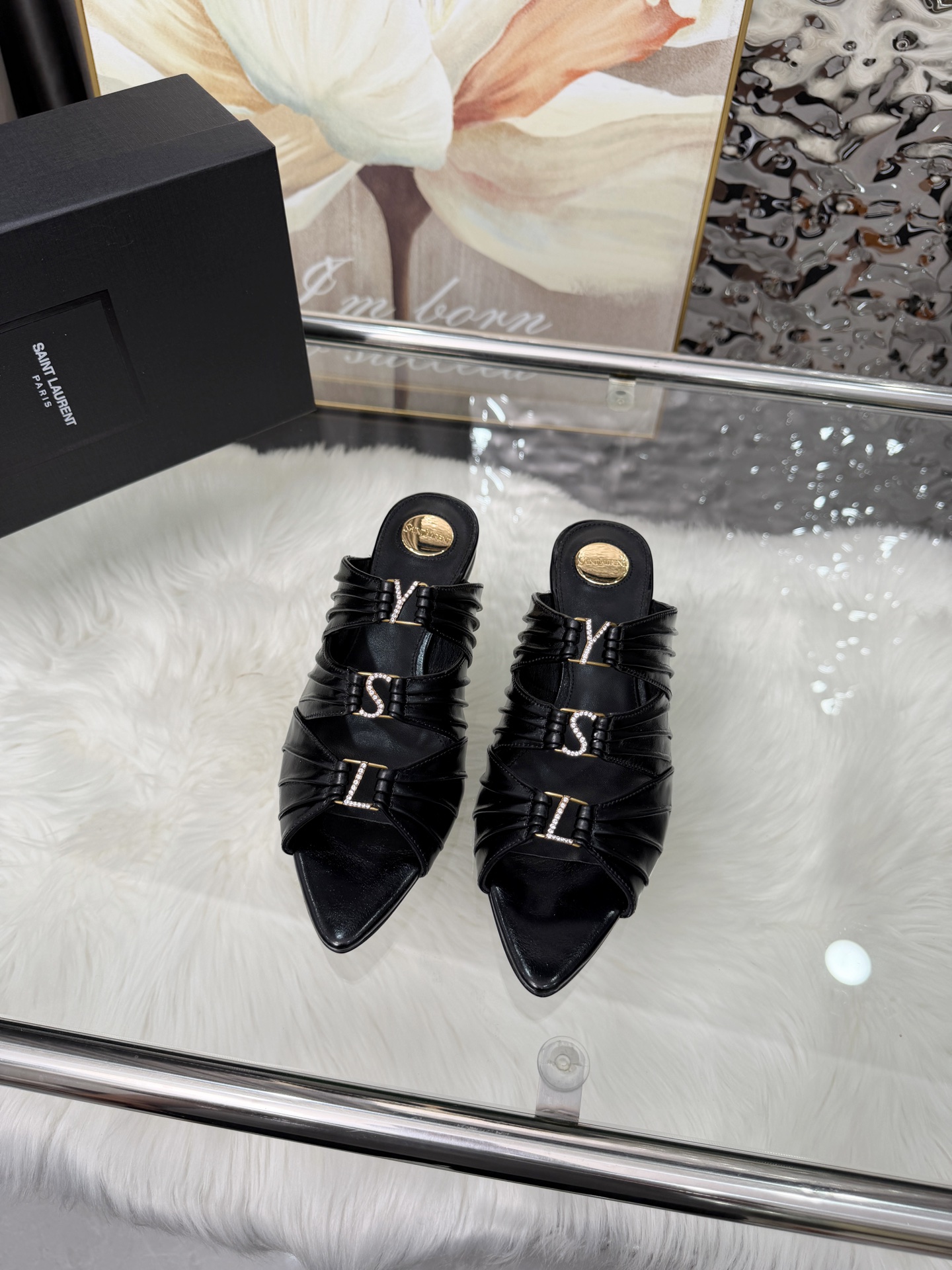 Saint Laurent Classic Luxury Leather Shoe Loafer Shoes Ref.7E86EFA6 7