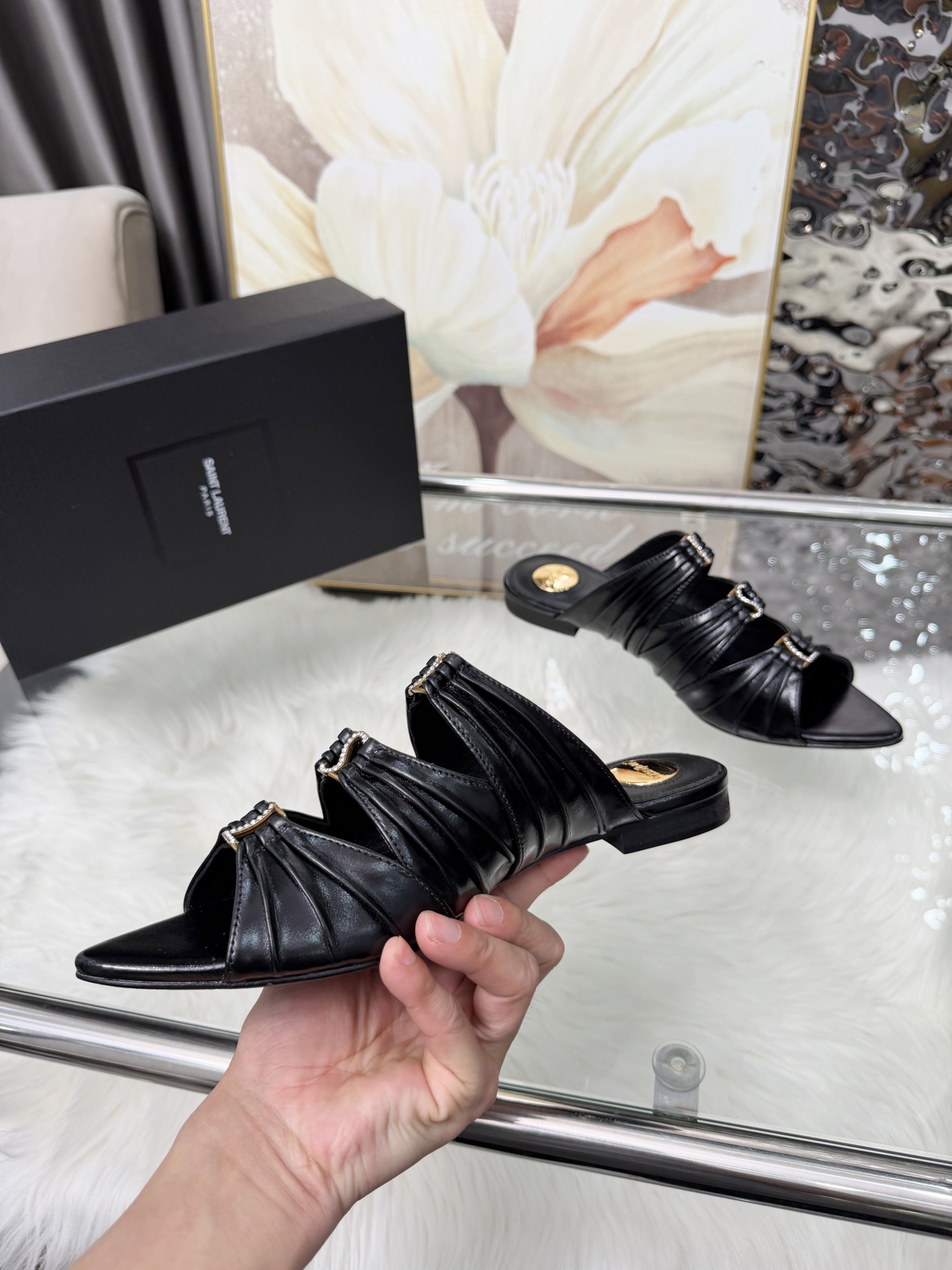 Saint Laurent Classic Luxury Leather Shoe Loafer Shoes Ref.7E86EFA6 6