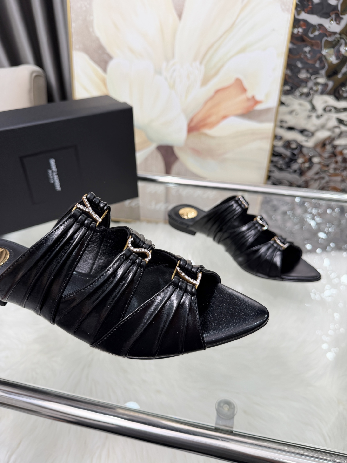 Saint Laurent Classic Luxury Leather Shoe Loafer Shoes Ref.7E86EFA6 2