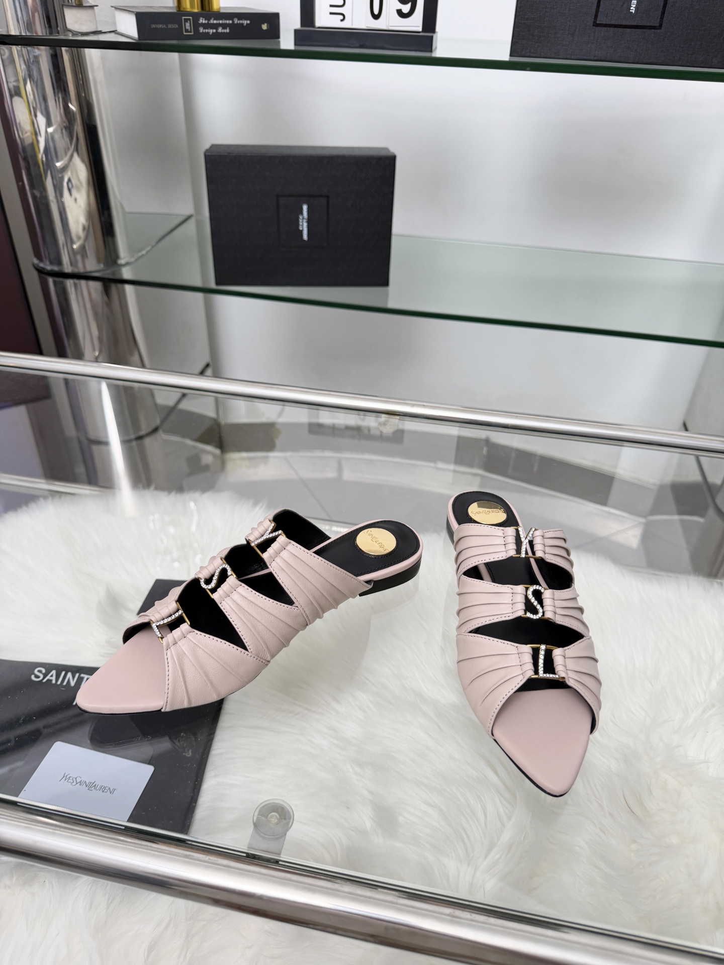 Saint Laurent Classic Luxury Leather Shoe Loafer Shoes Ref 2