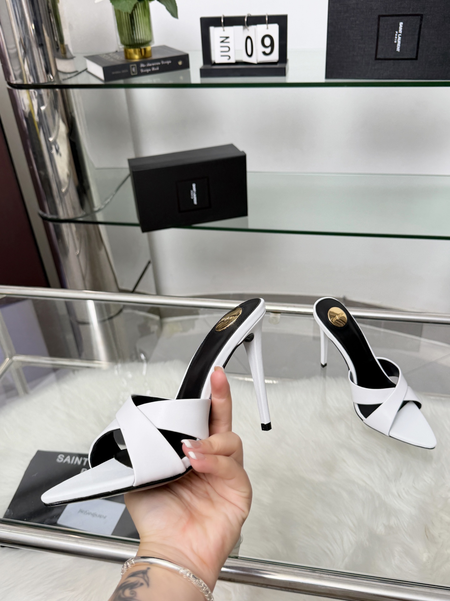 圣罗兰 Saint Laurent 高级成衣风衣外套及大衣服饰 #DA44DAFA 7
