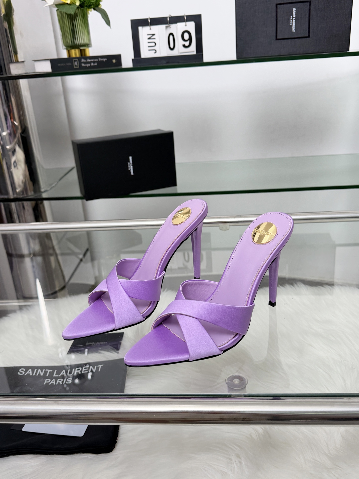 圣罗兰 Saint Laurent 经典高奢皮鞋男鞋女鞋鞋履高跟鞋 #879B073B 3