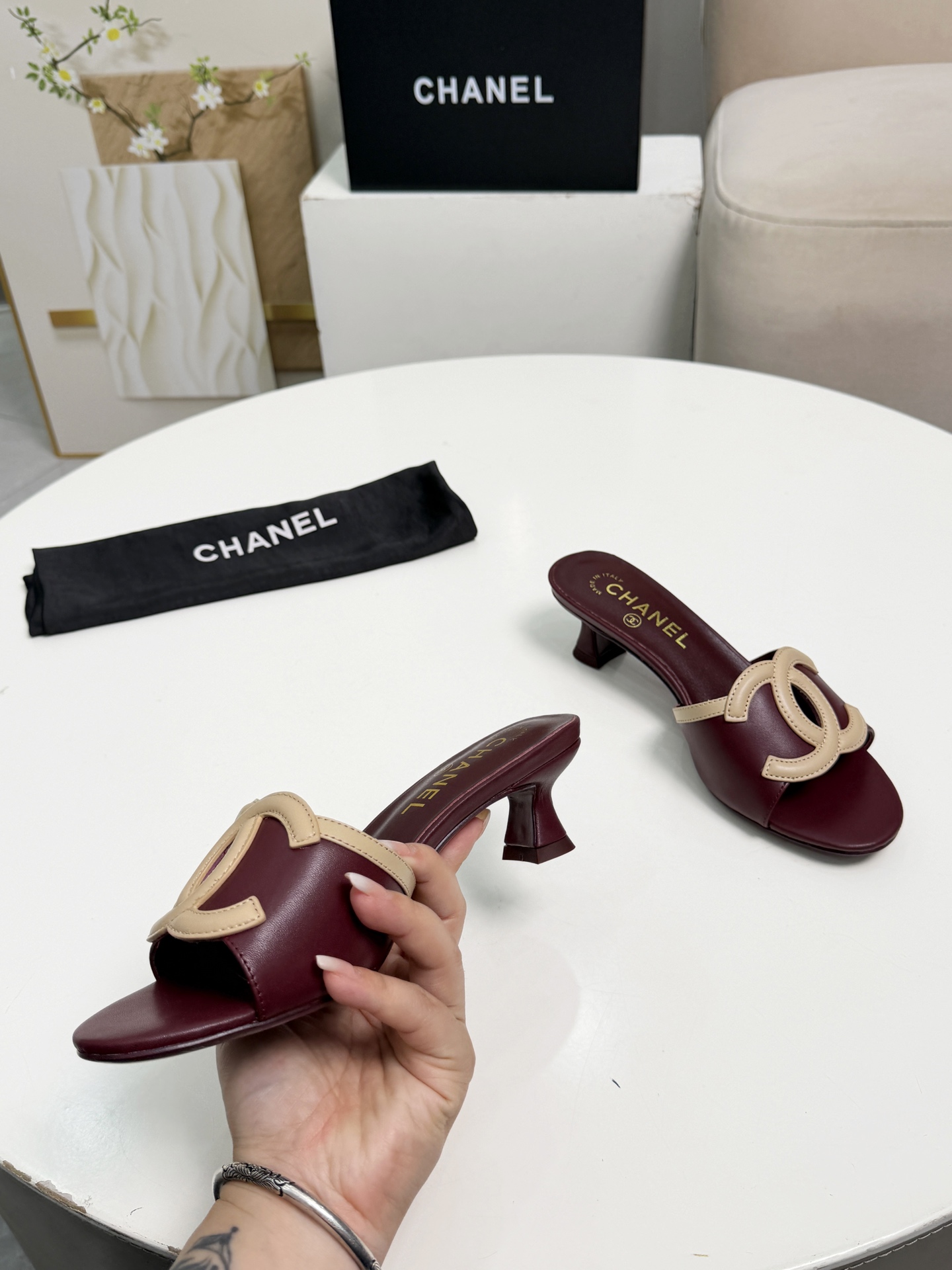 香奈儿 Chanel 经典高奢皮鞋男鞋女鞋鞋履高跟鞋 #256F7036 9
