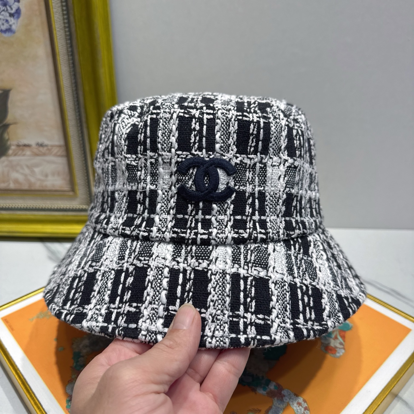 高板本🎩【CHANEL 香奈儿】出口订单👍日韩时尚潮流❤️❤️❤️高端渔夫帽原单品质火爆款来袭🎩工艺精美