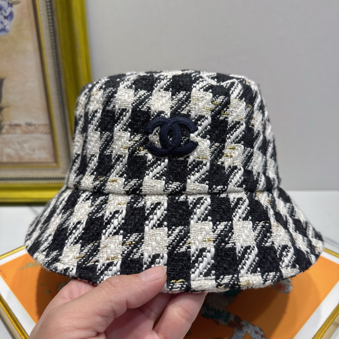 高板本🎩【CHANEL 香奈儿】出口订单👍日韩时尚潮流❤️❤️❤️高端渔夫帽原单品质火爆款来袭🎩工艺精美