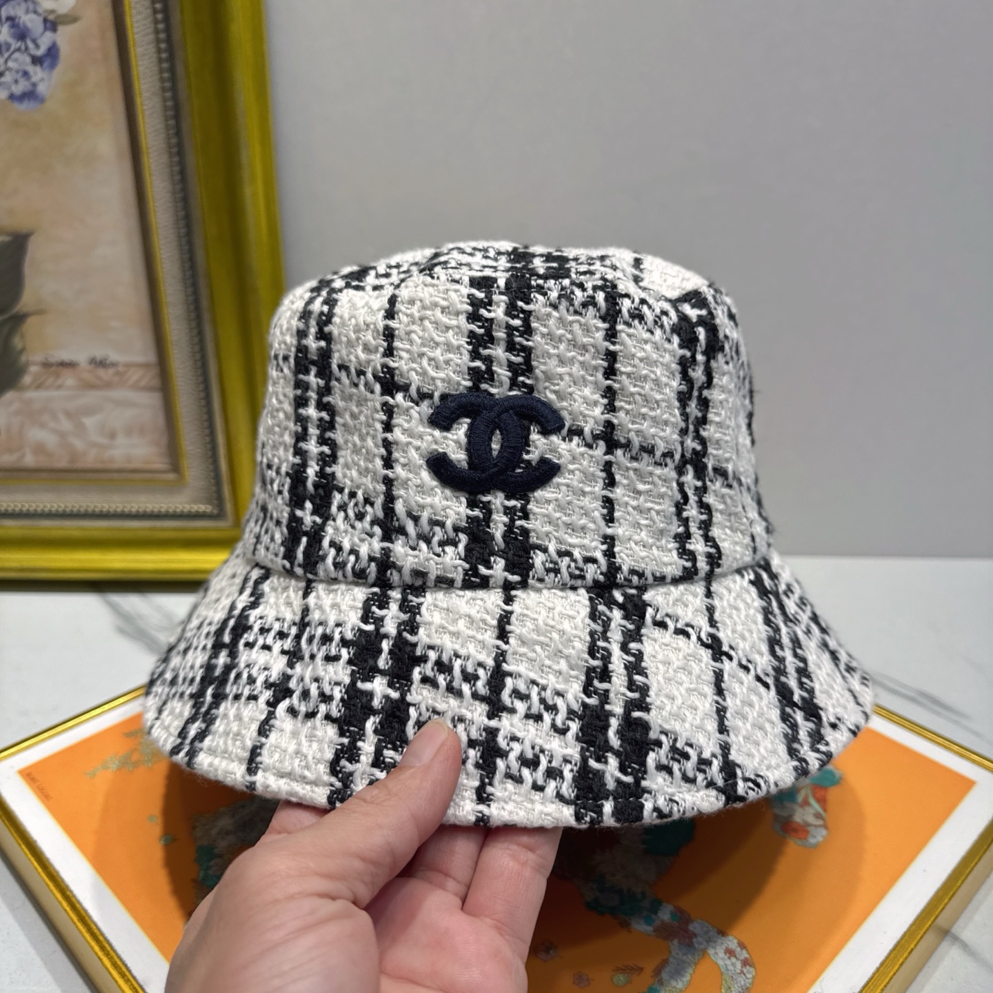 高板本🎩【CHANEL 香奈儿】出口订单👍日韩时尚潮流❤️❤️❤️高端渔夫帽原单品质火爆款来袭🎩工艺精美