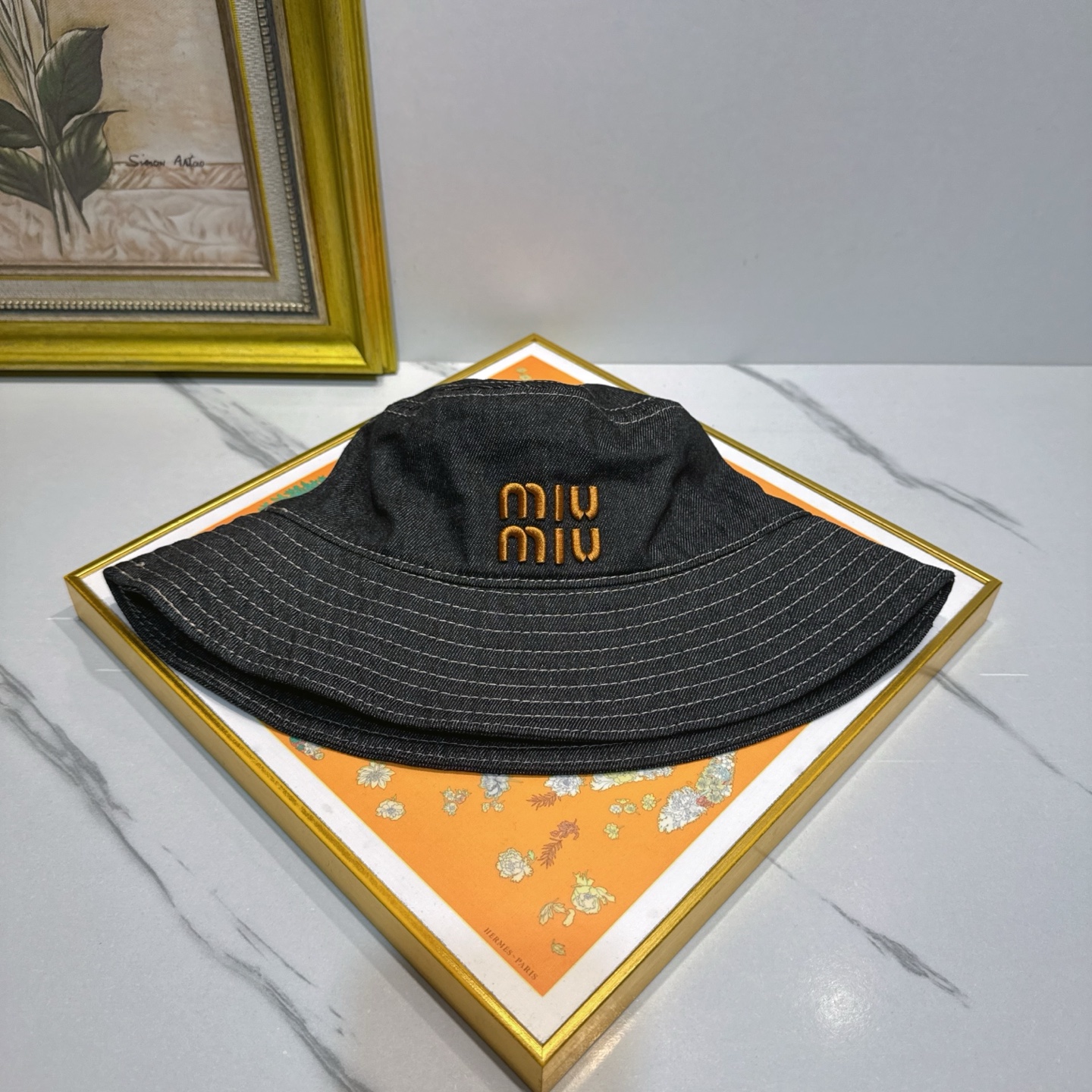 劲爆款【MIUMIU 缪缪】经典日韩休闲牛仔潮流渔夫帽🎩时尚大气❤️❤️❤️百搭爆款🔥🔥🔥美女必入之款配