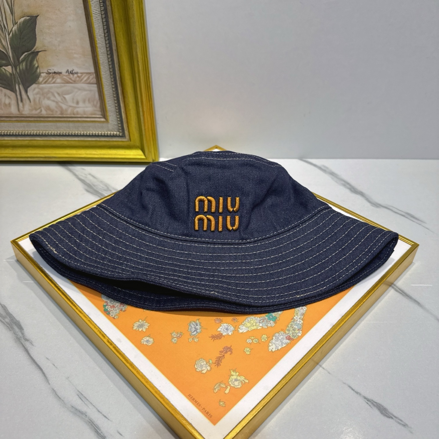 劲爆款【MIUMIU 缪缪】经典日韩休闲牛仔潮流渔夫帽🎩时尚大气❤️❤️❤️百搭爆款🔥🔥🔥美女必入之款配