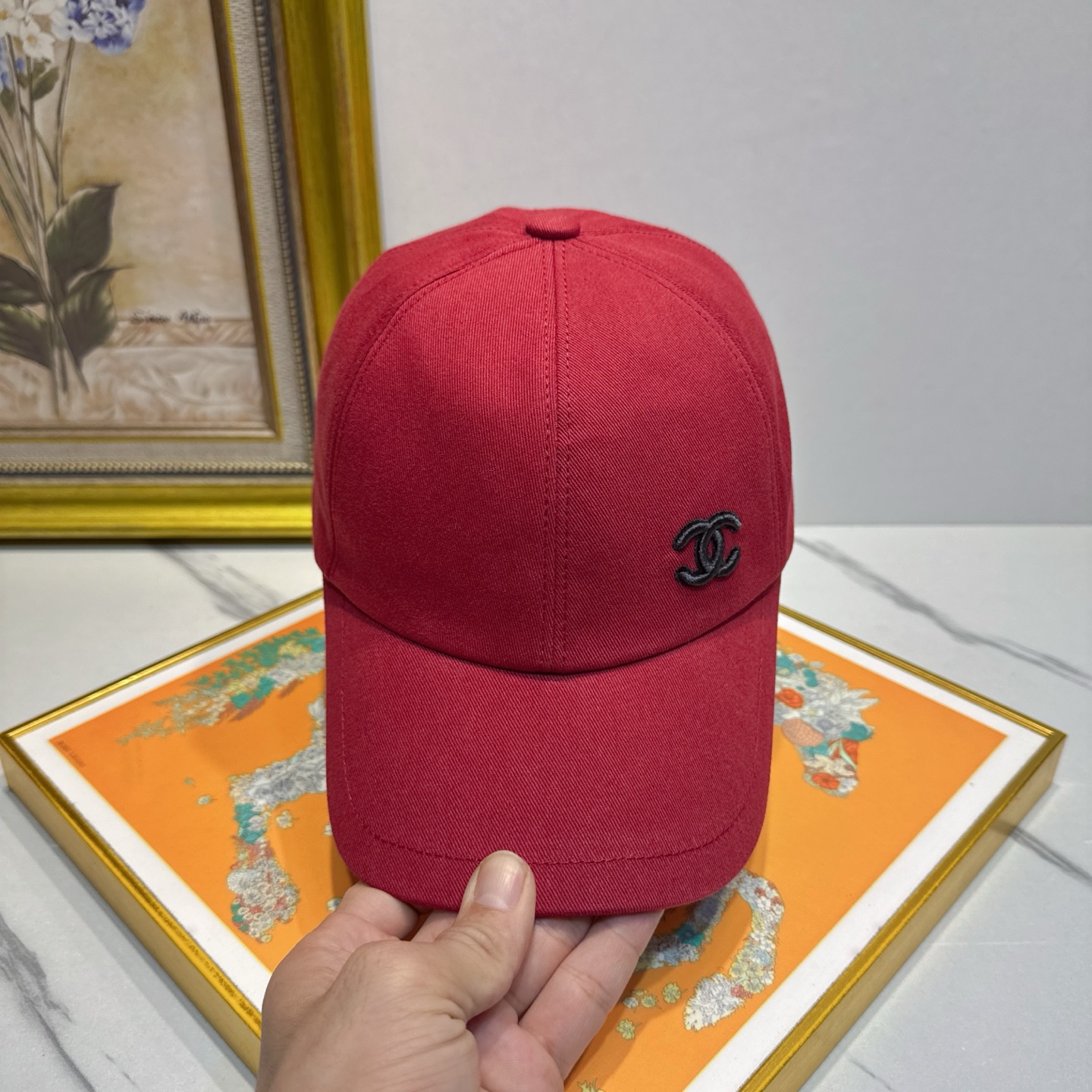 高板春夏新款🧢【CHANEL 香奈儿】日韩时尚潮流❤️❤️❤️纯棉棒球帽原单品质火爆款来袭🎩工艺精美🔥🔥