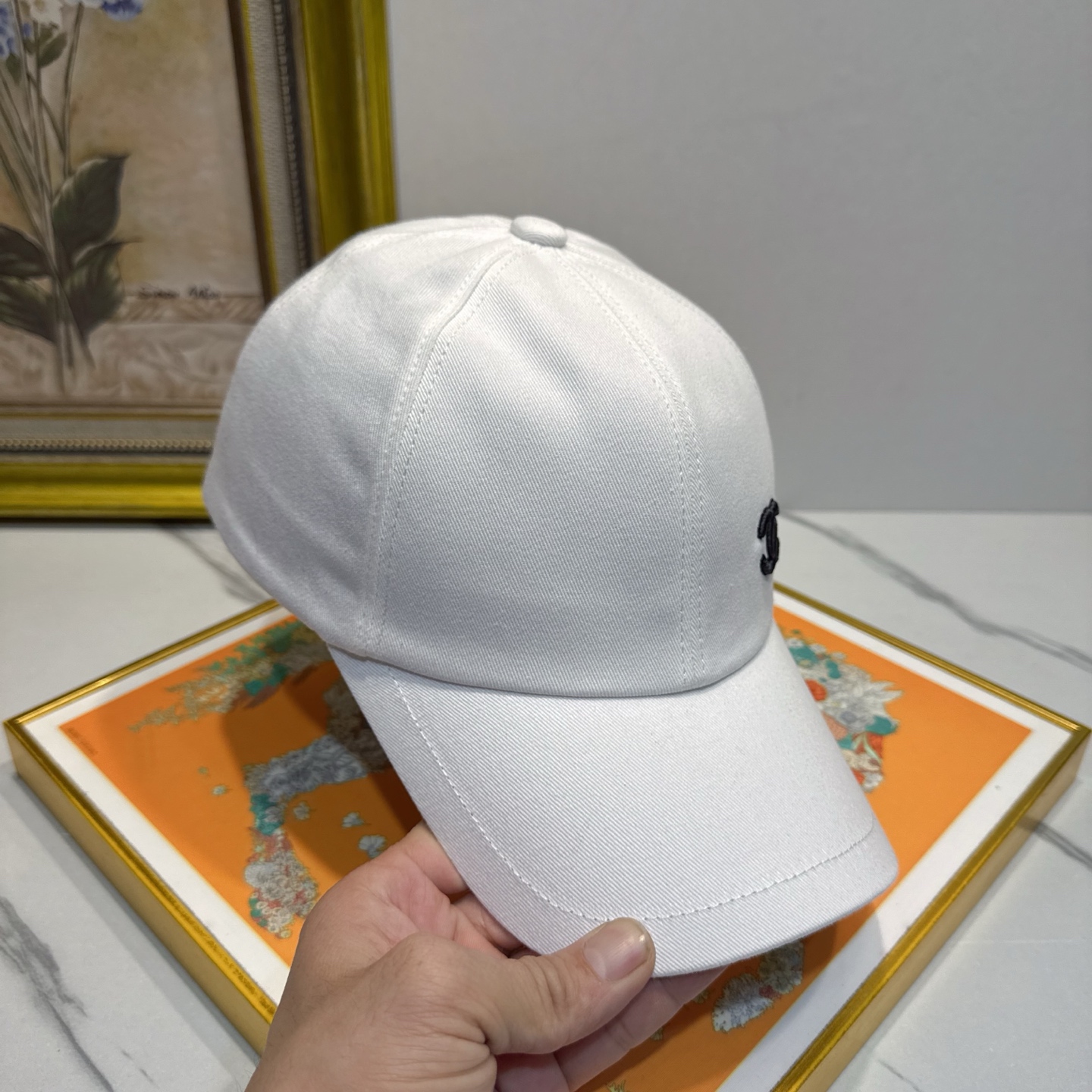 高板春夏新款🧢【CHANEL 香奈儿】日韩时尚潮流❤️❤️❤️纯棉棒球帽原单品质火爆款来袭🎩工艺精美🔥🔥