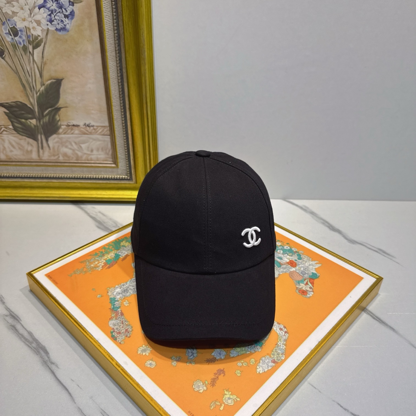 高板春夏新款🧢【CHANEL 香奈儿】日韩时尚潮流❤️❤️❤️纯棉棒球帽原单品质火爆款来袭🎩工艺精美🔥🔥