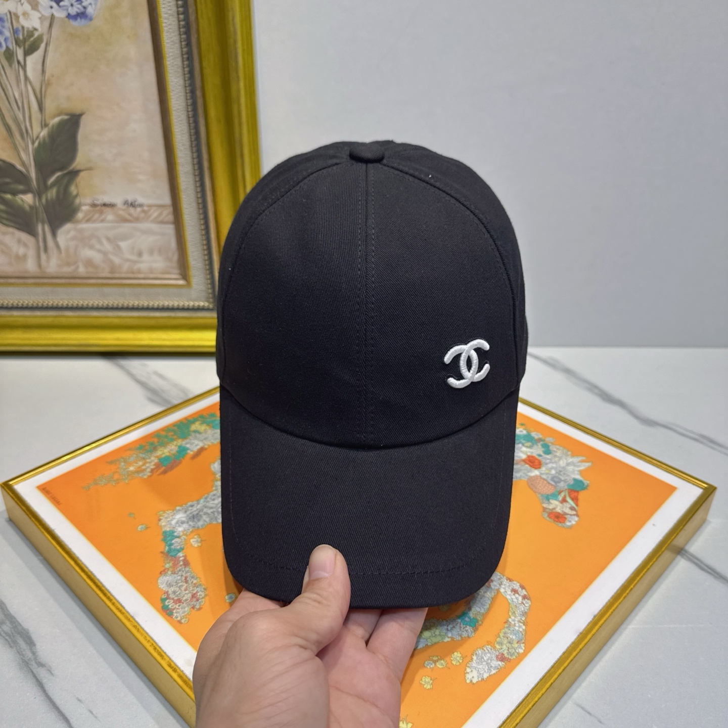 高板春夏新款🧢【CHANEL 香奈儿】日韩时尚潮流❤️❤️❤️纯棉棒球帽原单品质火爆款来袭🎩工艺精美🔥🔥