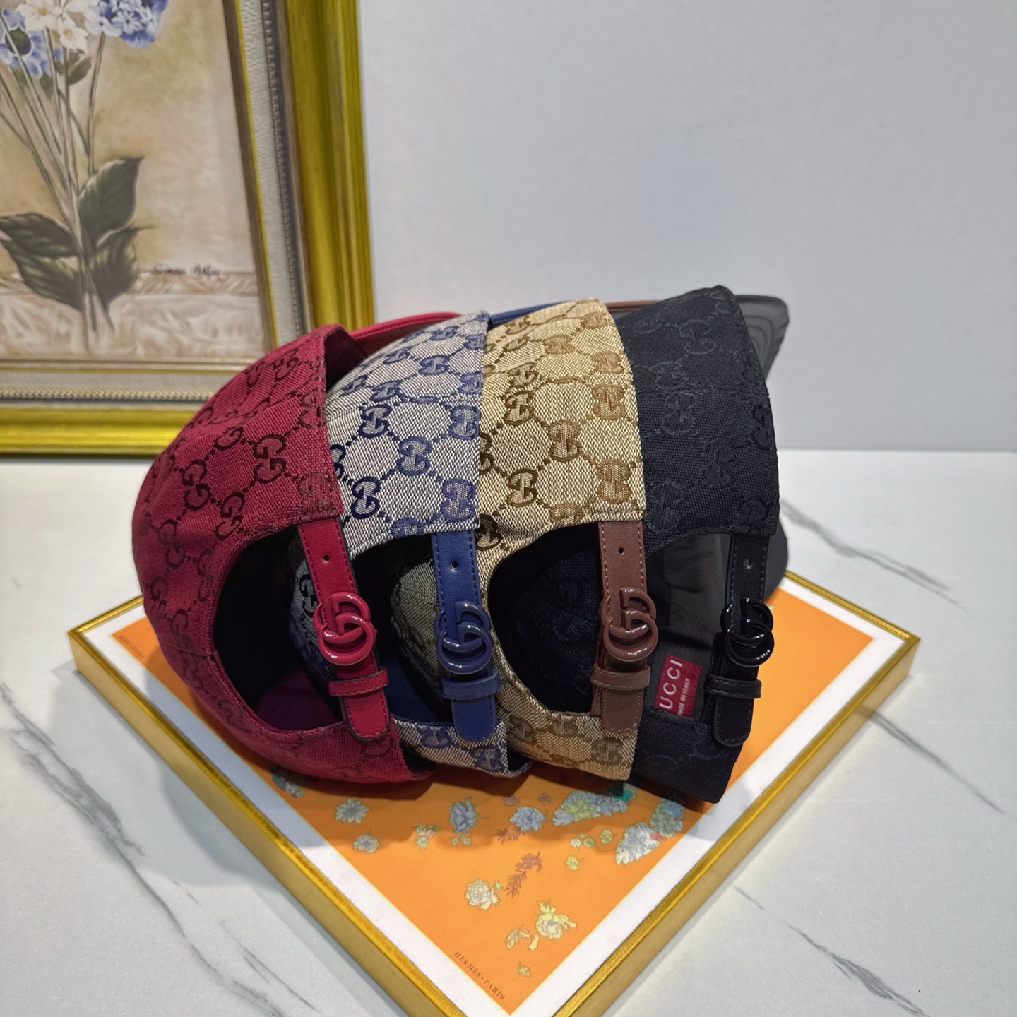 Gucci GG Spliced Baseball Cap