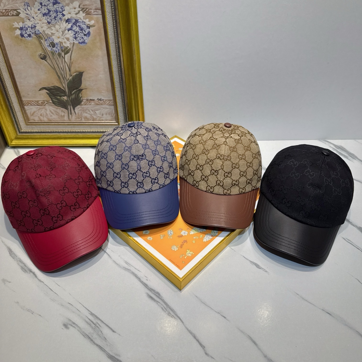 Gucci GG Spliced Baseball Cap