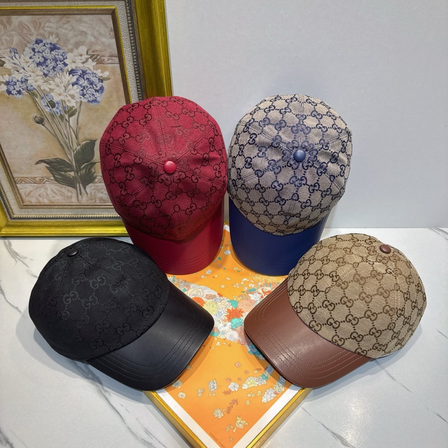 Gucci GG Spliced Baseball Cap