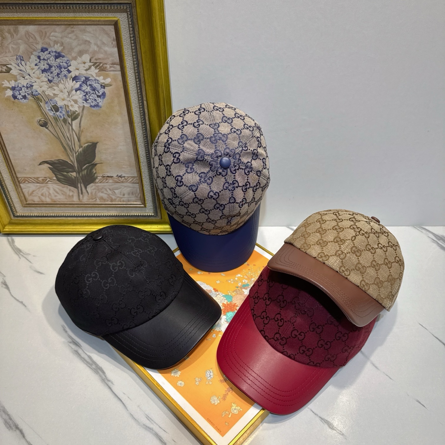 Gucci GG Spliced Baseball Cap