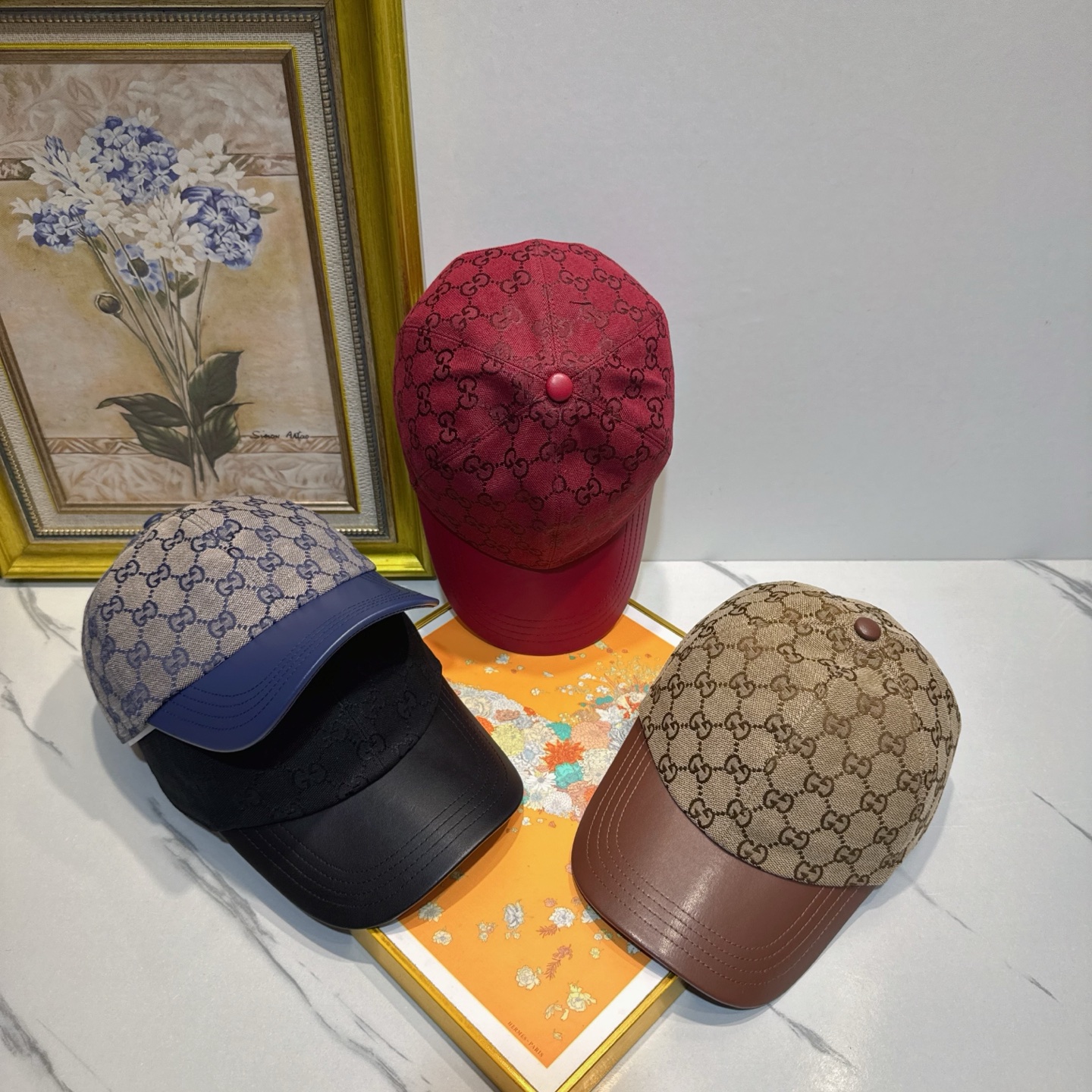 Gucci GG Spliced Baseball Cap