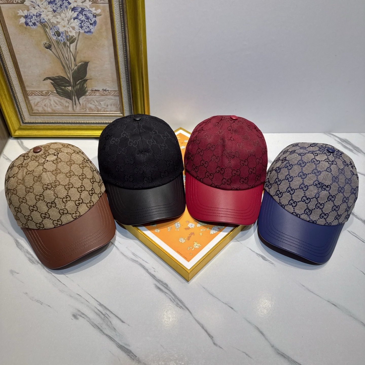 Gucci GG Spliced Baseball Cap