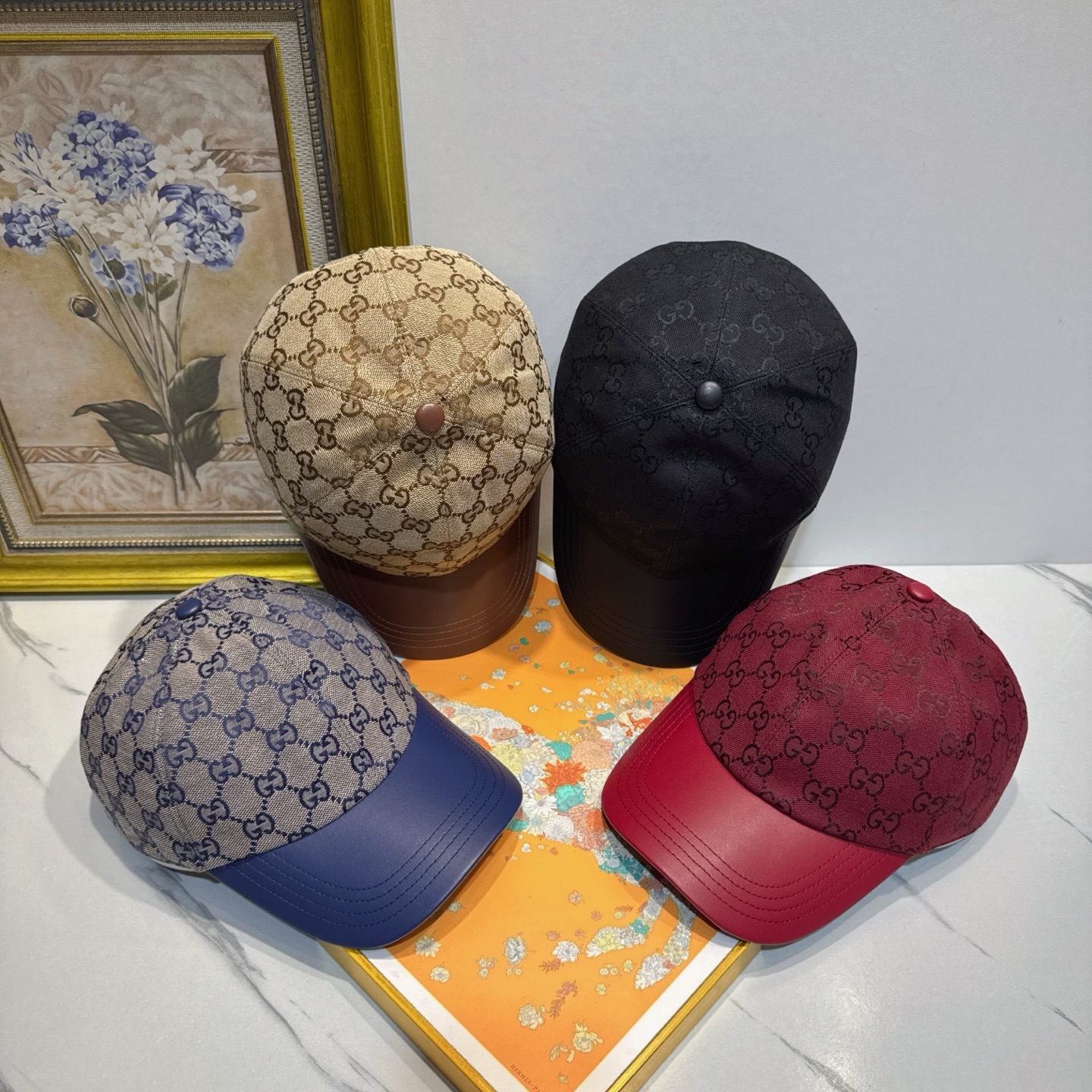 Gucci GG Spliced Baseball Cap