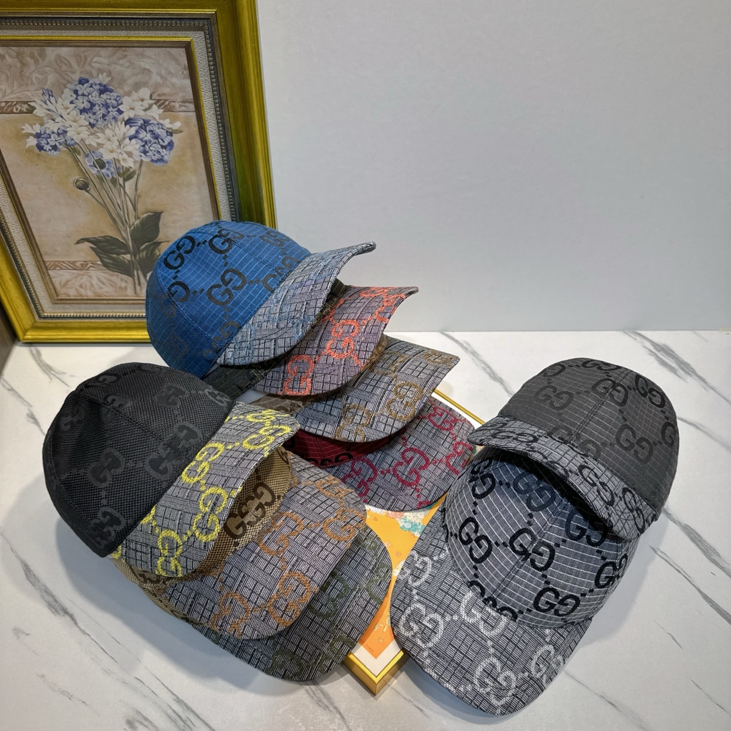 Gucci GG Spliced Baseball Cap