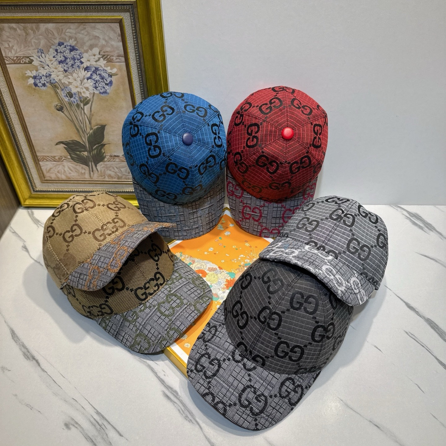 Gucci GG Spliced Baseball Cap