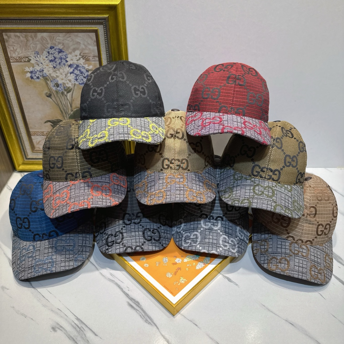 Gucci GG Spliced Baseball Cap