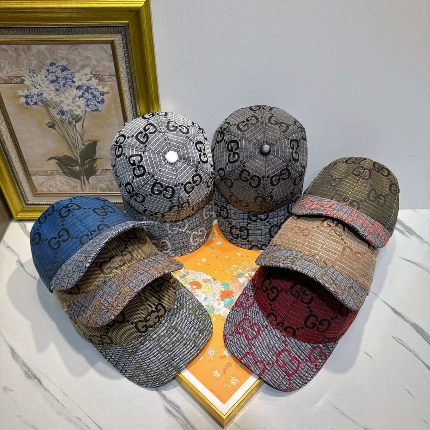 Gucci GG Spliced Baseball Cap
