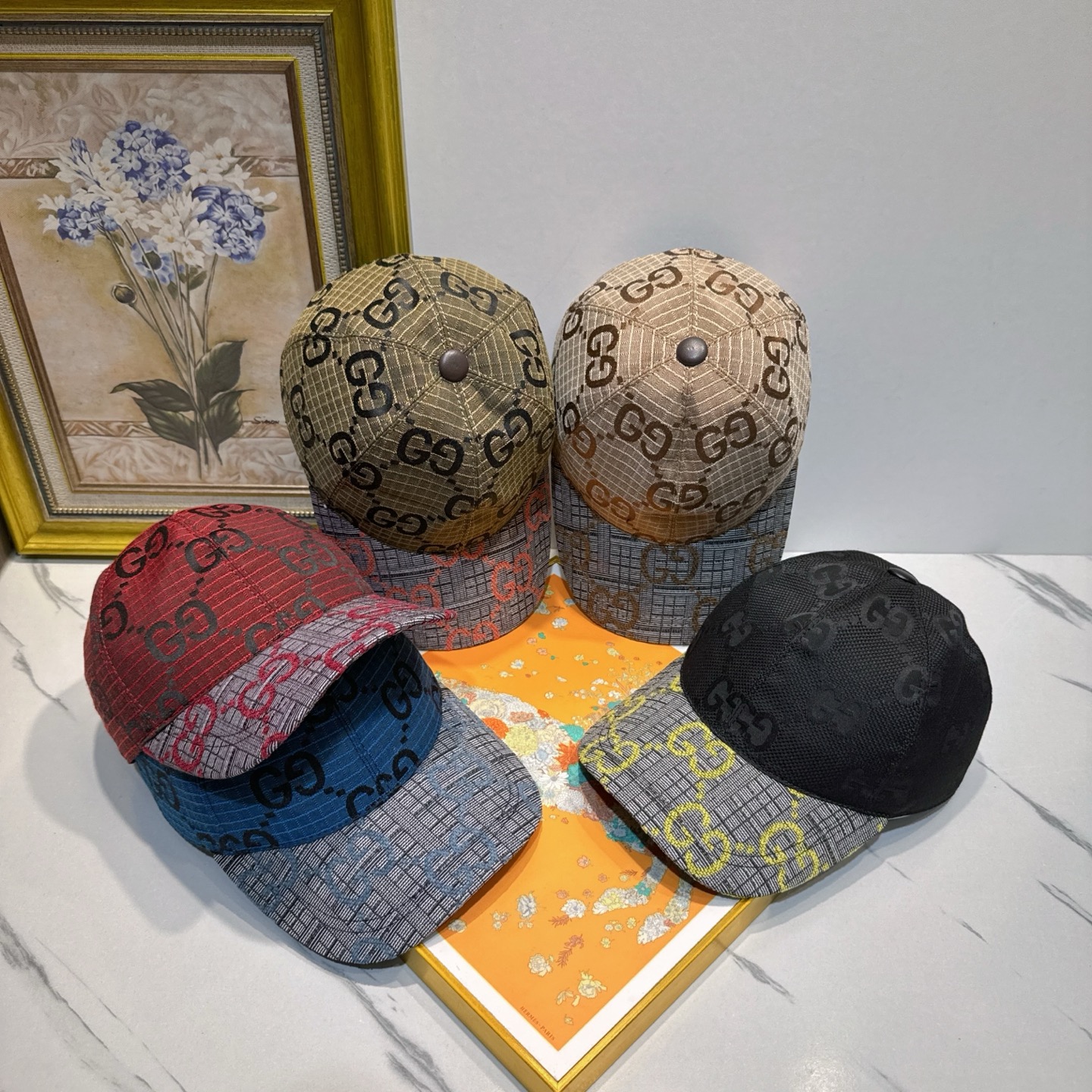 Gucci GG Spliced Baseball Cap