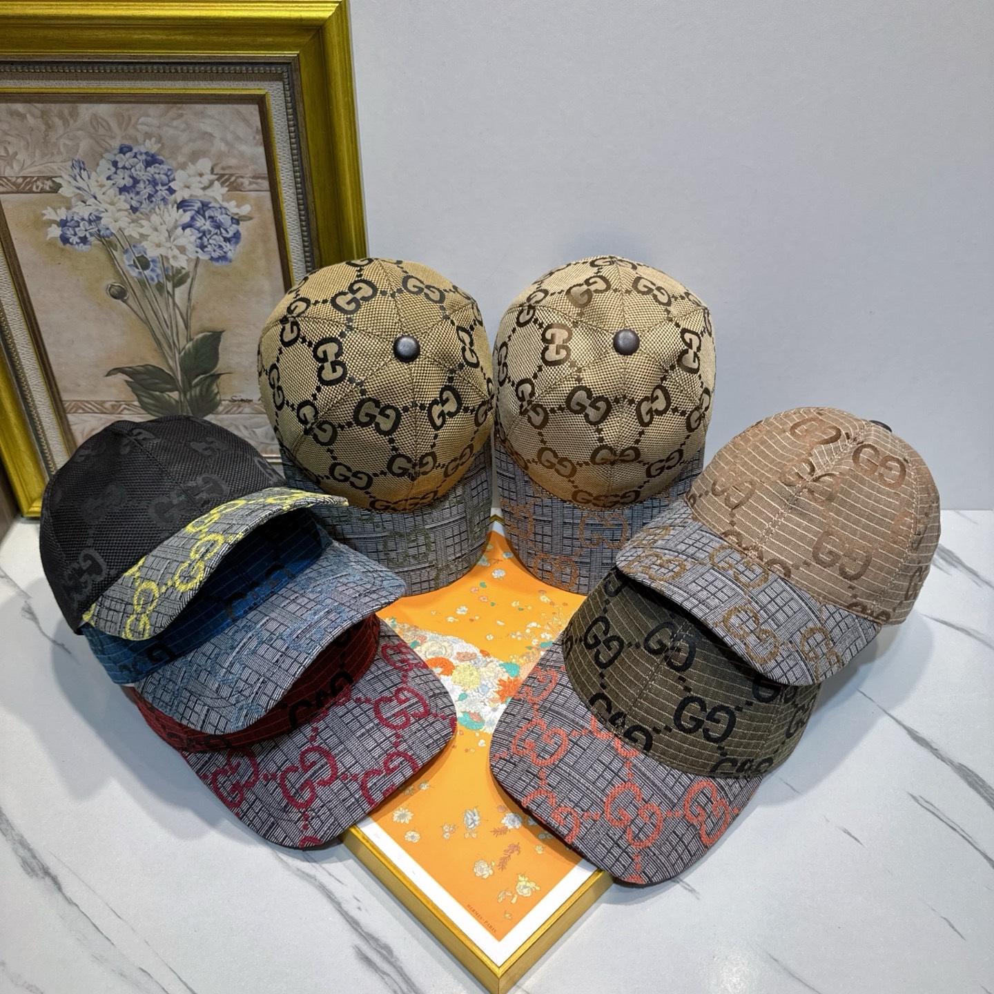 Gucci GG Spliced Baseball Cap