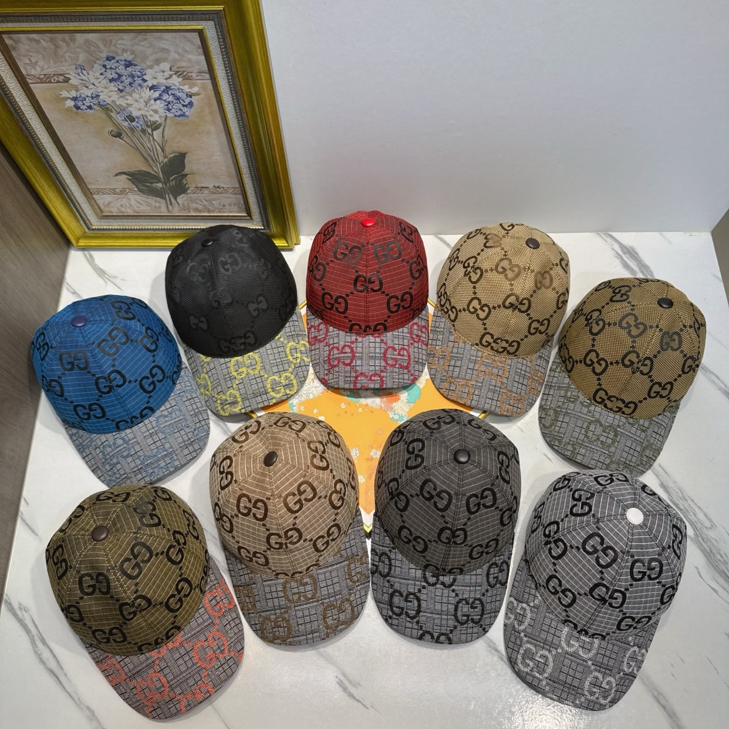 Gucci GG Spliced Baseball Cap