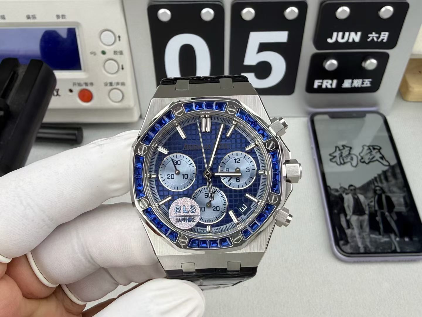NO:850841,[Top-level products produced by famous craftsmen Swiss Watches] Unified BLS new product 26240 series/4401 all-in-one machine,19860909【名匠瑞表出品顶级】 统一 BLS新品26240系列/4401一体机,,Watch
