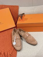 Where To Buy The Best Replica
 Hermes Shoes Loafers Genuine Leather Fashion